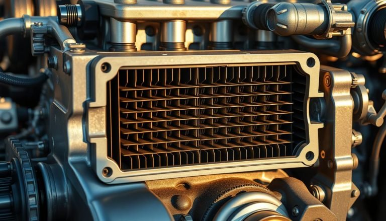 Wymiennik ciepla w silniku spalinowym