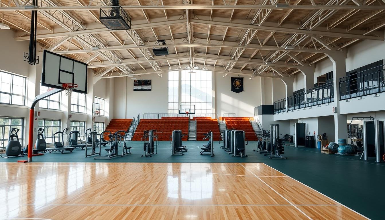 Wyposażenie hal sportowych